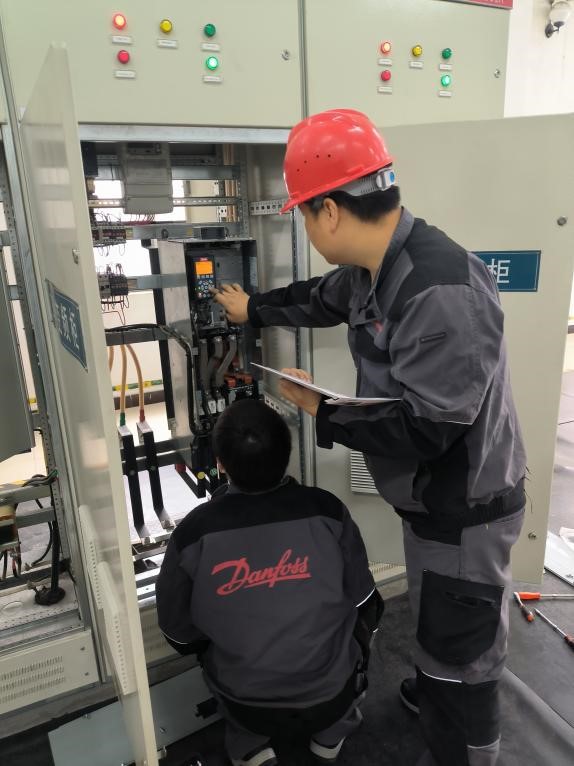 On site maintenance of Jungar Banner Dingcheng Gas Co., Ltd