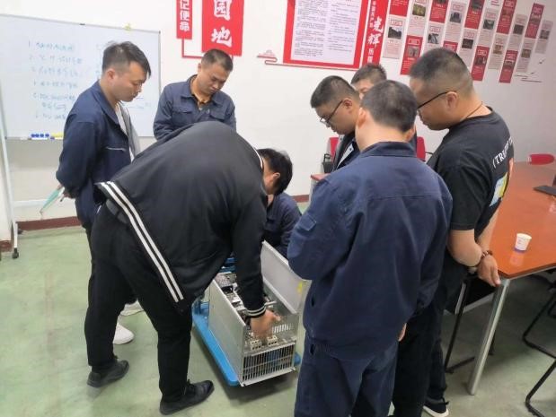 Maintenance and troubleshooting of Danfoss frequency converter on-site empowerment in a certain aerospace research institute in Xi'an